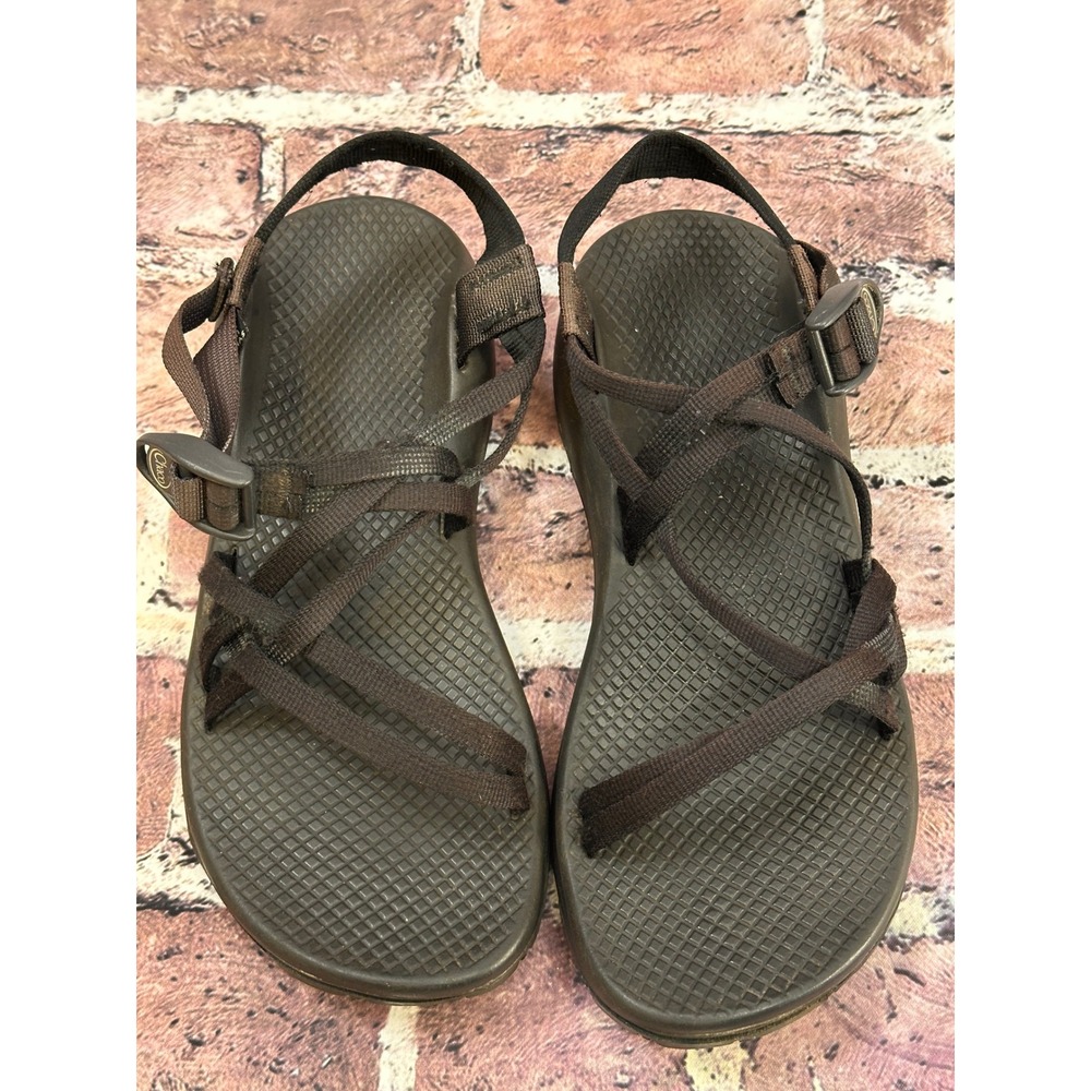 Chaco Z/1 Classic Men's Sandals Dark Brown Strappy Athletic Hiking Size 8M